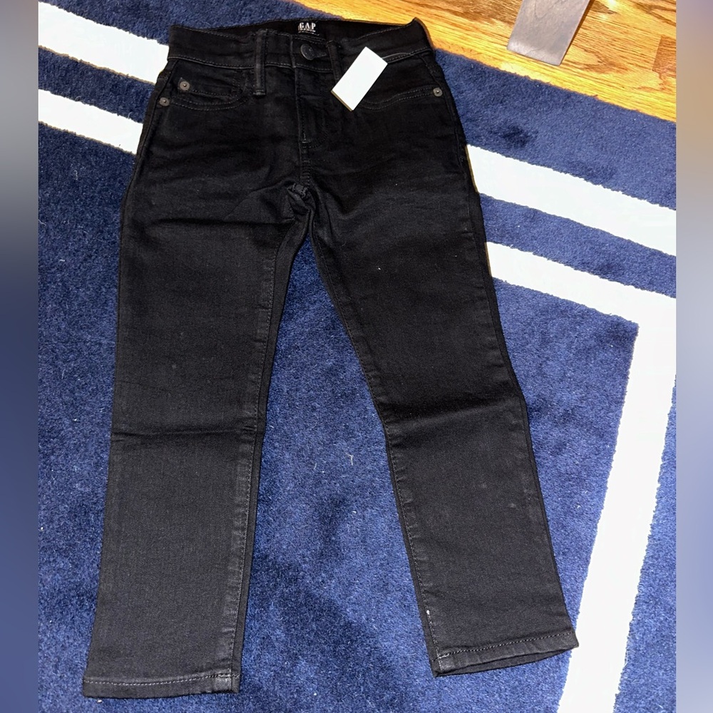 NWT Size 5 Boys GAP Black Jeans